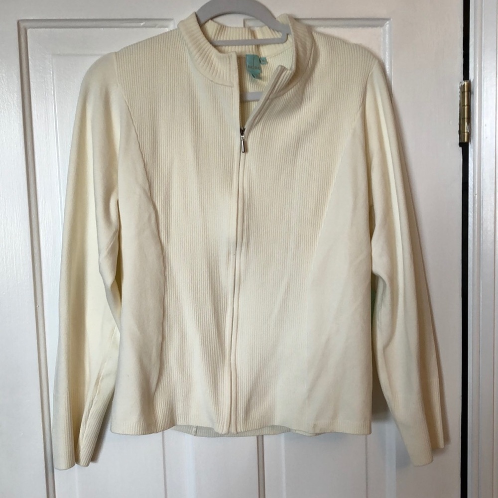 NWT zippered cardigan